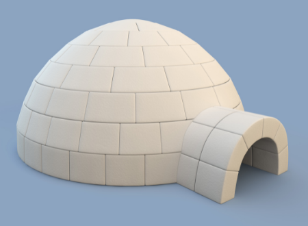 How do you Draw an Easy Igloo