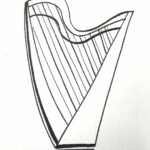 How to Draw a Harp