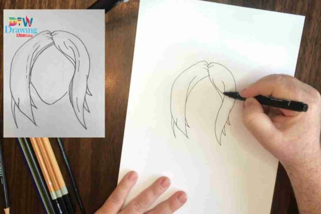 Drawing Side Bangs